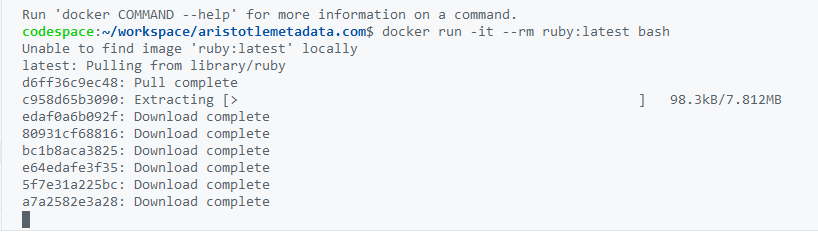 Docker in Codespaces